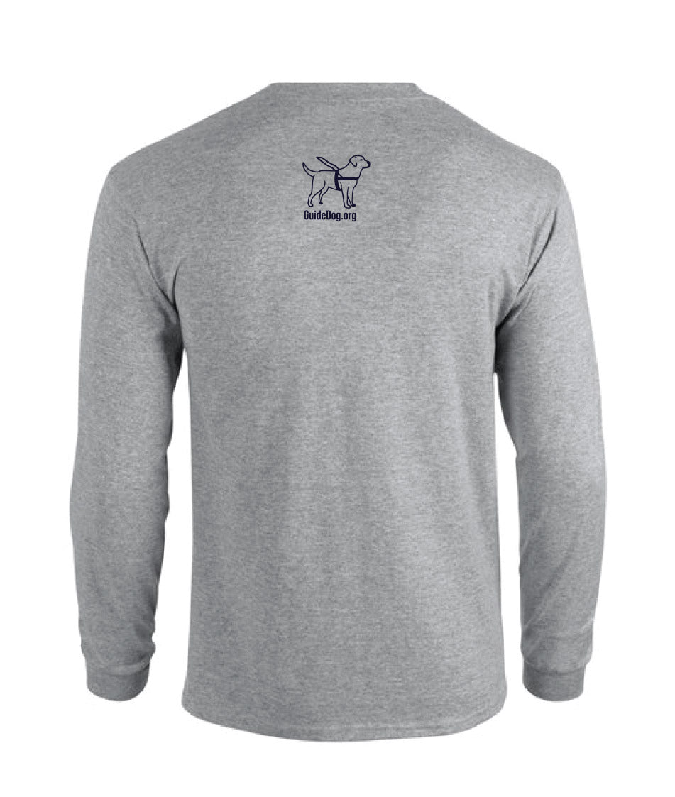 Guide Dog Foundation Logo Long Sleeve T-Shirt