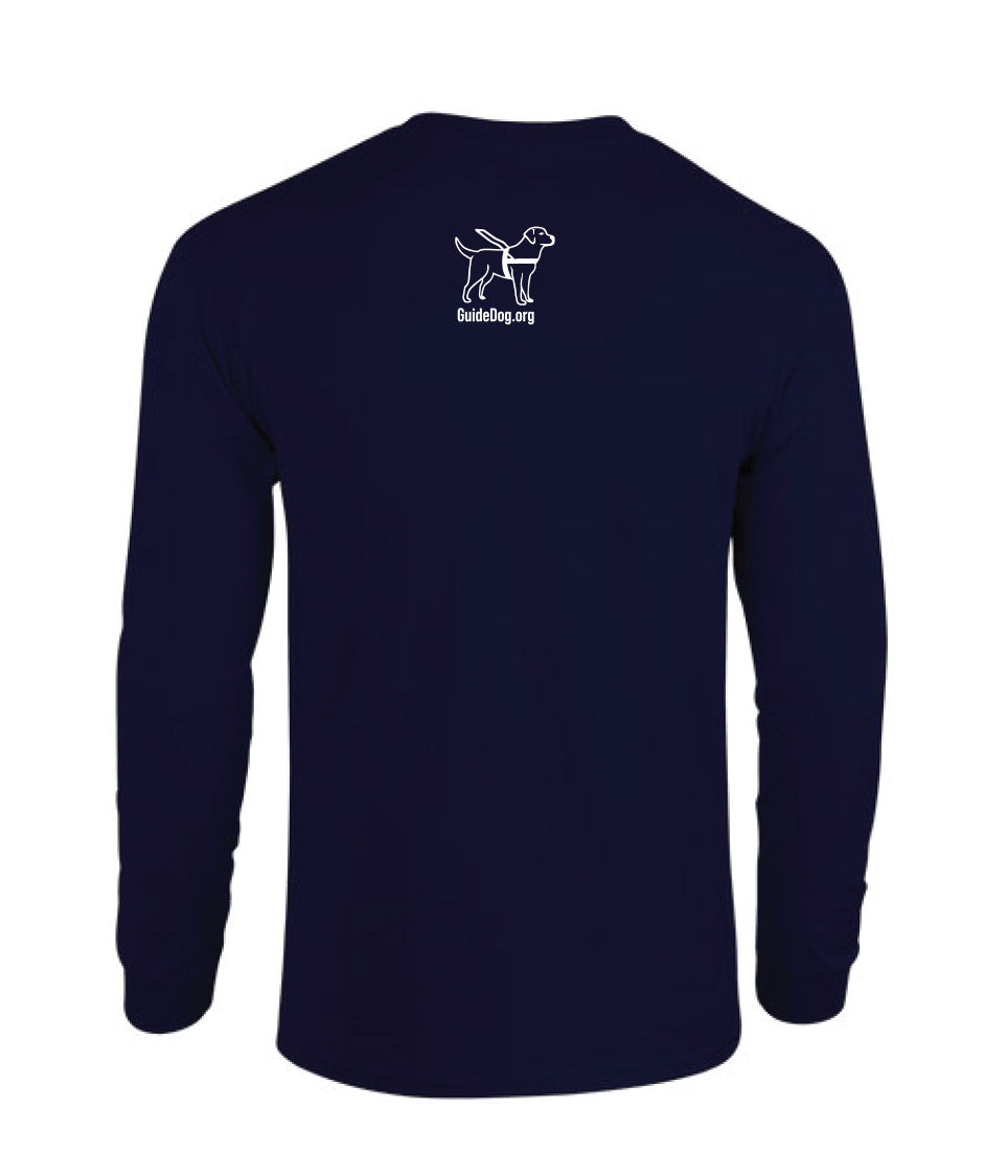 Guide Dog Foundation Logo Long Sleeve T-Shirt