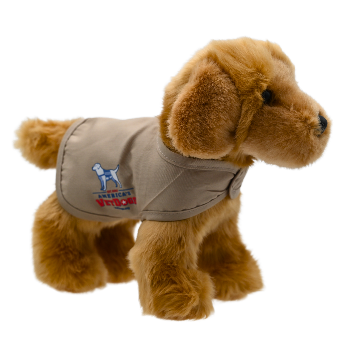 Guide Dog Foundation Dually Branded Golden Retriever Plush Puppy