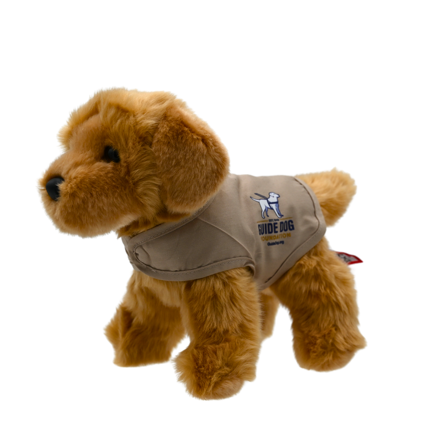 Guide Dog Foundation Dually Branded Golden Retriever Plush Puppy