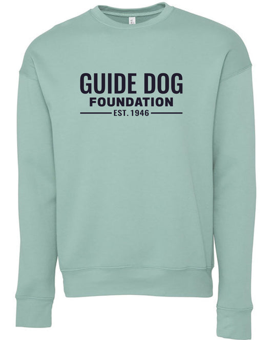 Guide Dog Foundation Logo Crewneck Sweatshirt