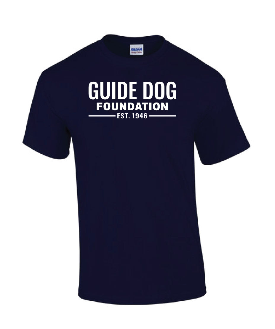 Guide Dog Foundation Logo T-Shirt – Guide Dog Foundation Second Sight® Shop