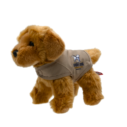 Guide Dog Foundation Dually Branded Golden Retriever Plush Puppy