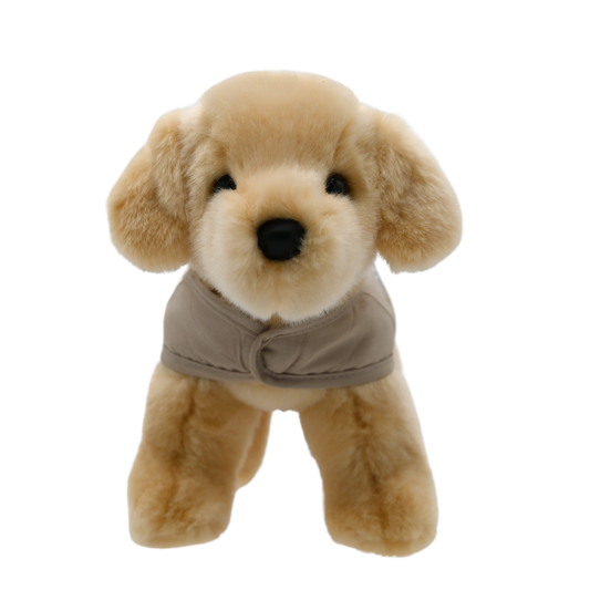 Guide Dog Foundation Dually Branded Yellow Labrador Plush Puppy