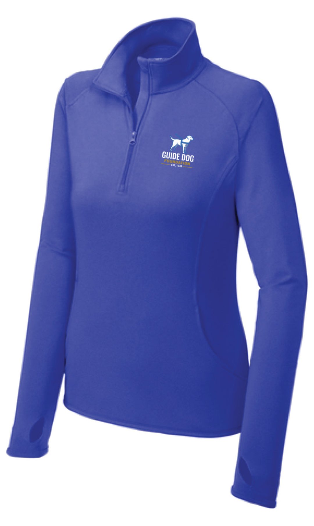 Guide Dog Foundation Women's Sport-Wick® Stretch 1/4-Zip Pullover